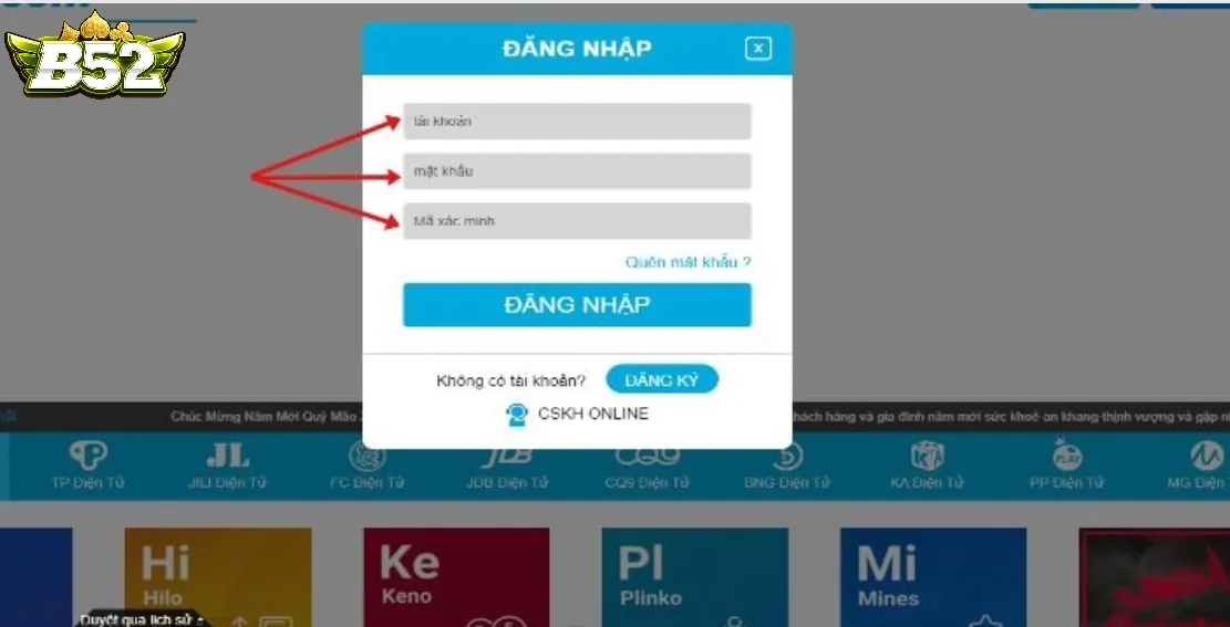 Trở Ngại Xuất Hiện Khi Vào Tài Khoản