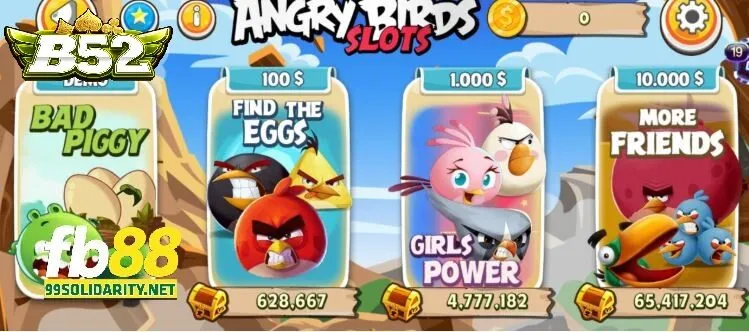 Khám Phá Angry Birds B52club